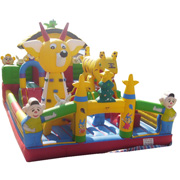 cheap inflatable castle amusement park